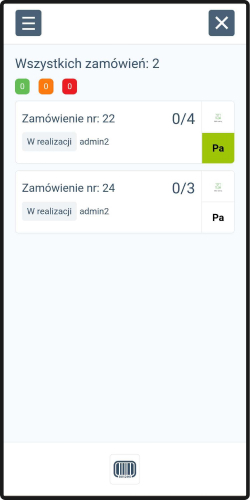 Zbieranie zamówienie po zamówieniu w systemie magazynowym Sellasist WMS.
