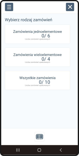 Hybrydowy tryb zbierania - strategia kompletacji towarów w magazynie Sellasist WMS.