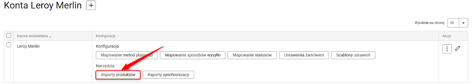 Przeprowadź import produktów