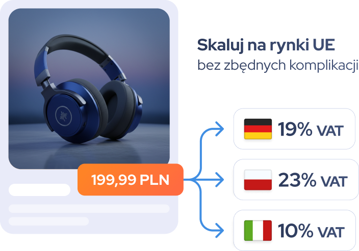 Różne stawki VAT w zależności od kraju